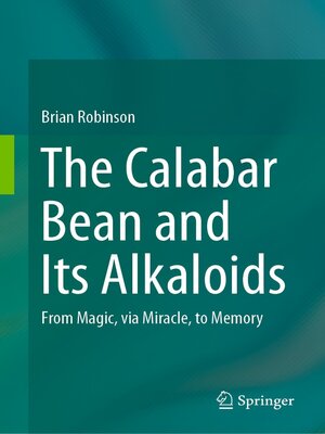 cover image of The Calabar Bean and its Alkaloids